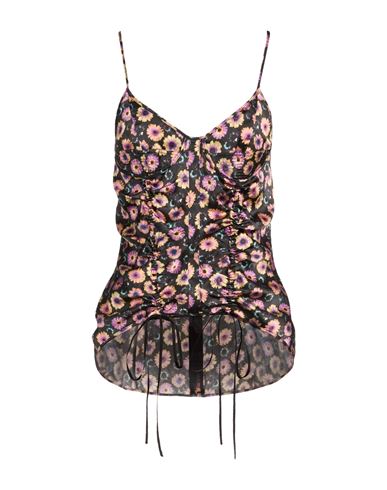 Woman Top Purple Size 0 Silk, Elastane