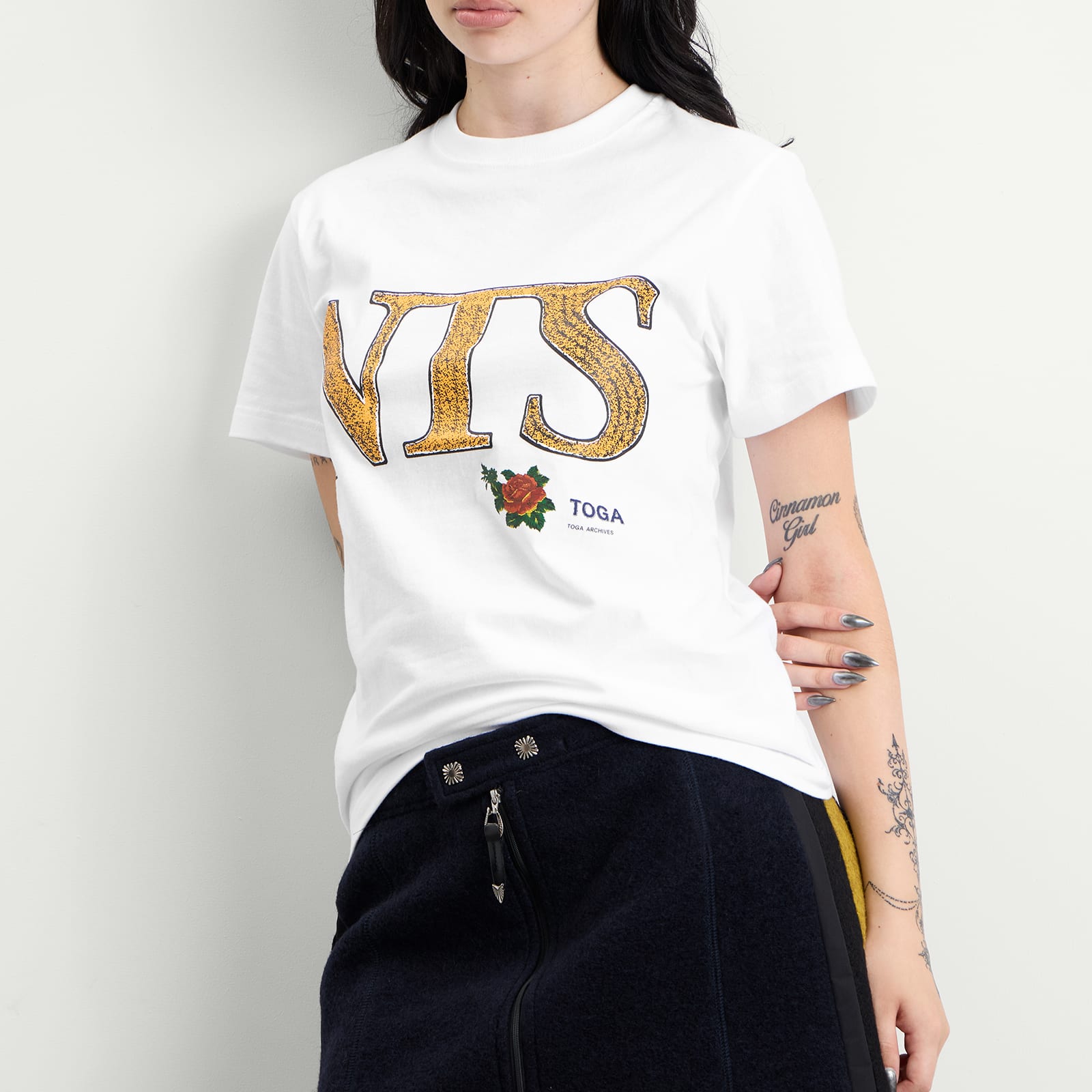 TOGA x NTS Print T-Shirt White