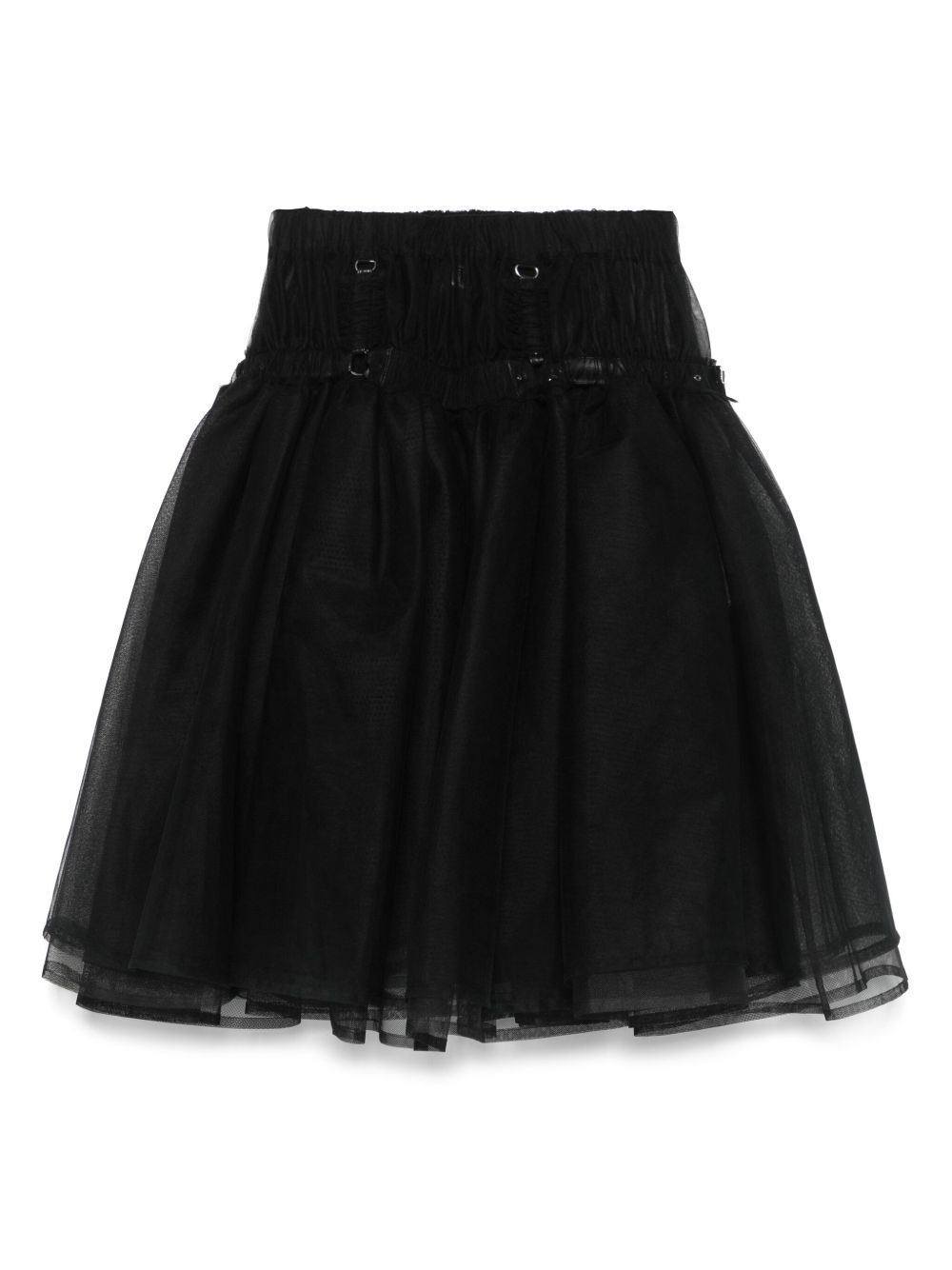 Tulle midi skirt - Black