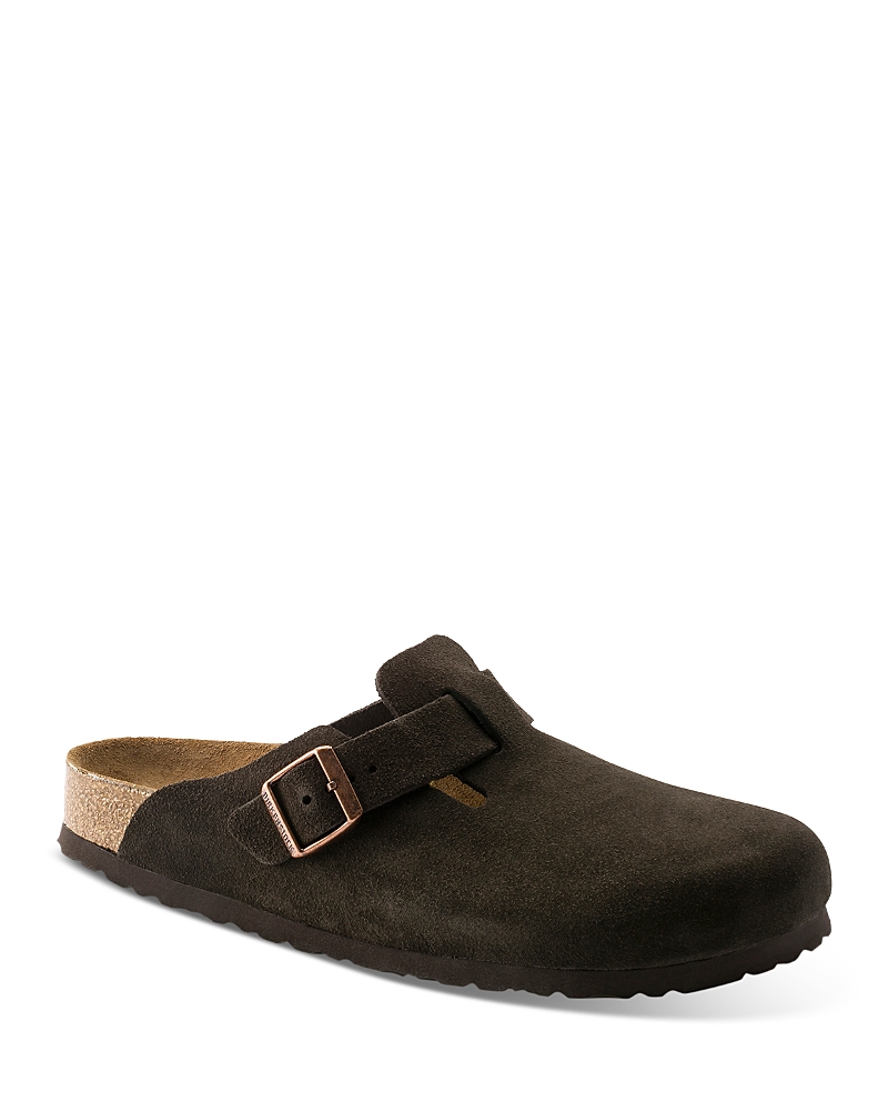 Boston soft suede slippers - Brown