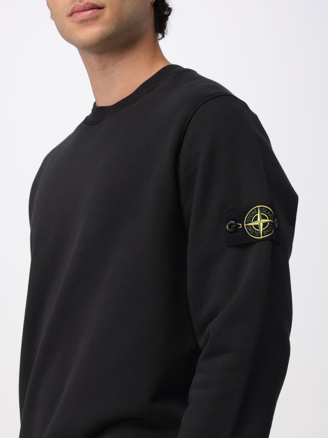 Sweatshirt Men color Black