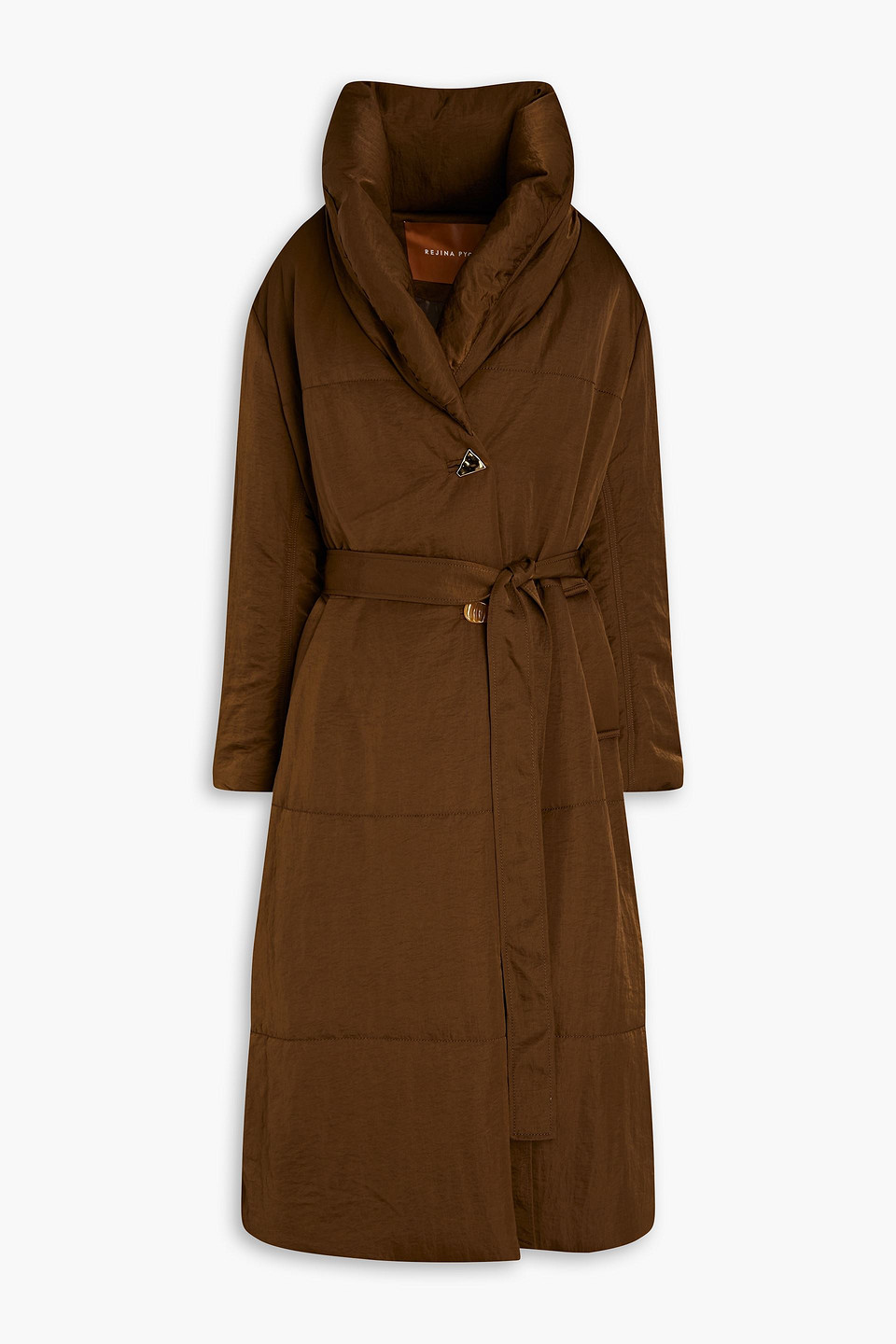 Duvet twill coat