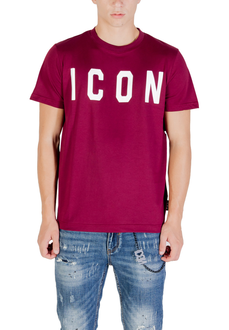 Maroon Crew Neck T-Shirts