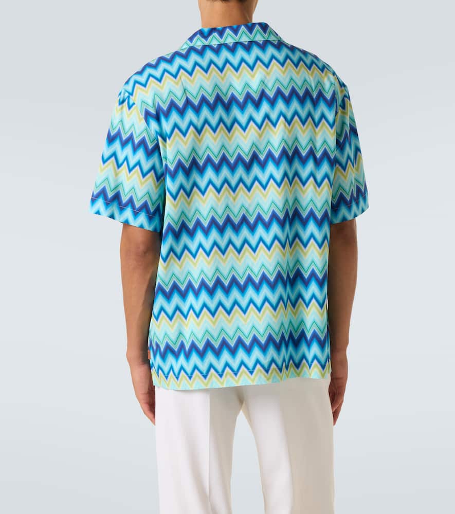 Zig Zag bowling shirt