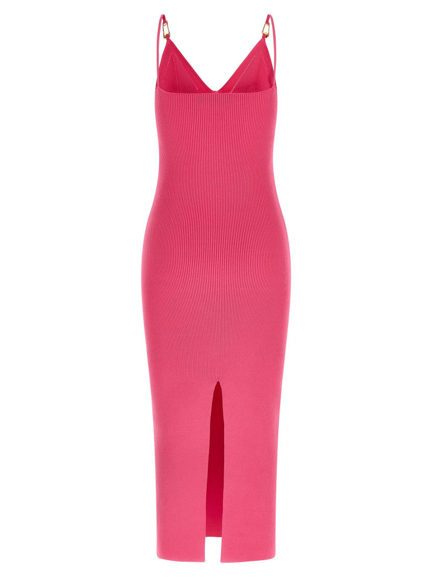 Knit Dresses Fuchsia