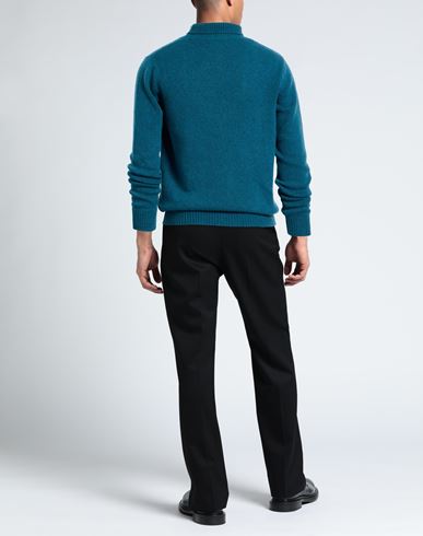Man Turtleneck Deep teal Size 36 Cashmere