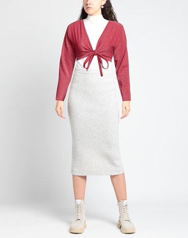 Woman Wrap cardigans Red