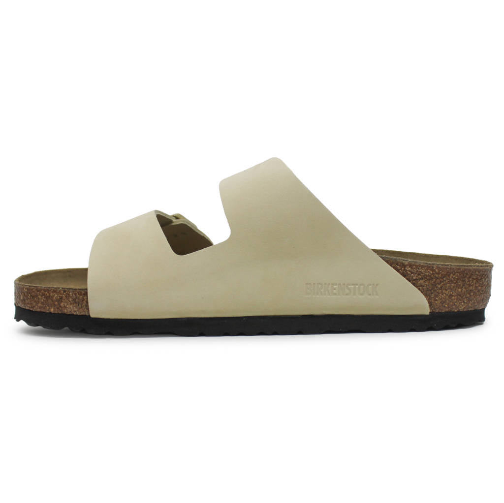 Birkenstock Arizona BS Nubuck Leather Unisex Slides Sandals