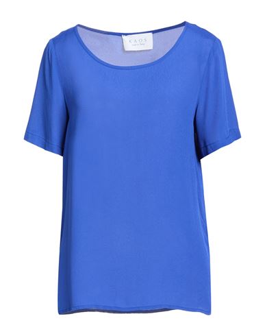 Woman Top Blue Size 4 Viscose