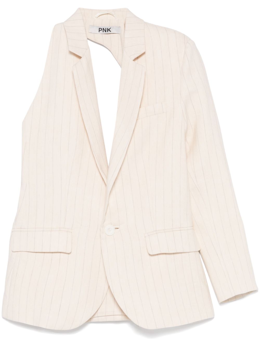 One-sleeve blazer - Neutrals