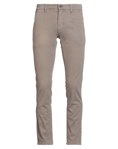 Man Pants Taupe Size 29 Cotton, Elastane