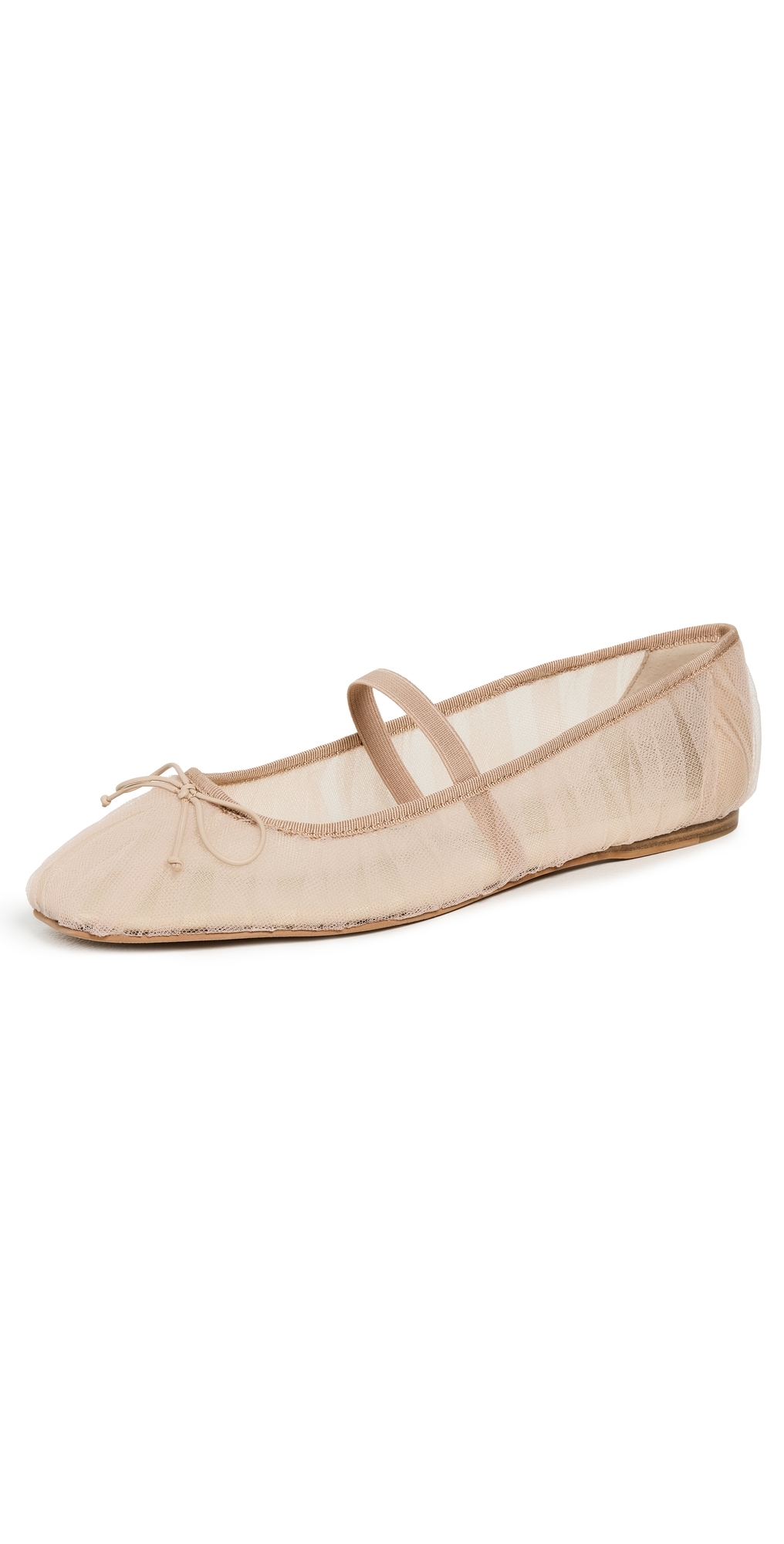 Raeven Flats Praline Tulle