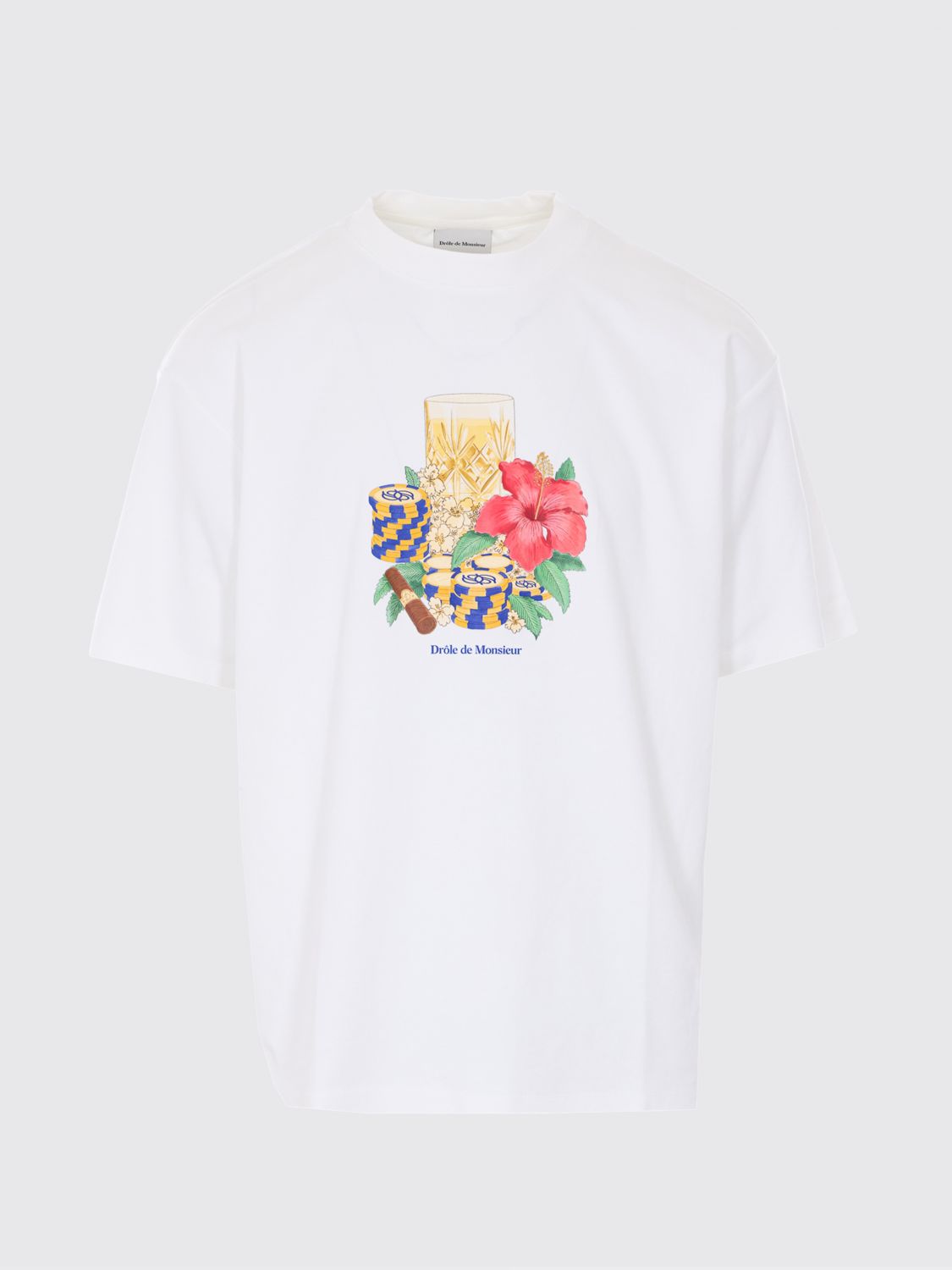 T-Shirt DRÔLE DE MONSIEUR Men color White