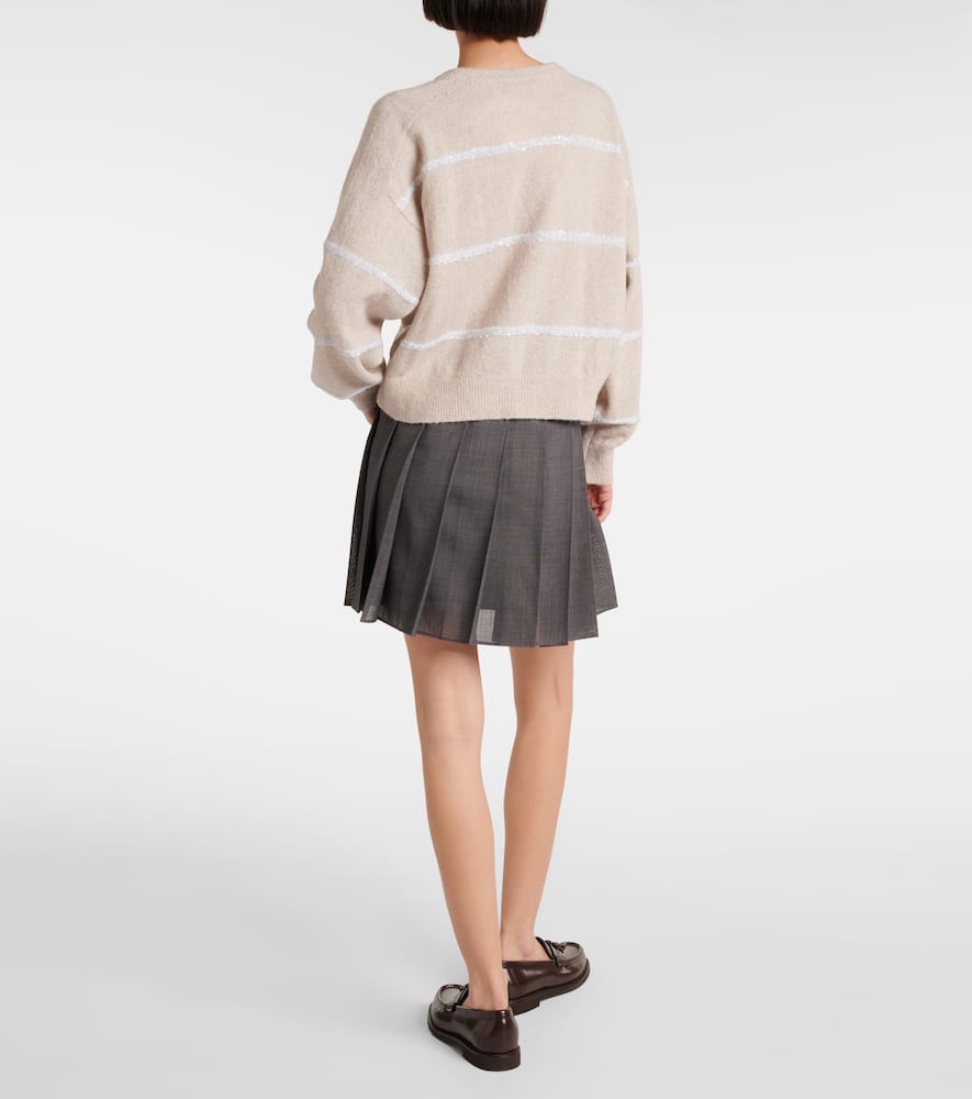 V-neck sweater