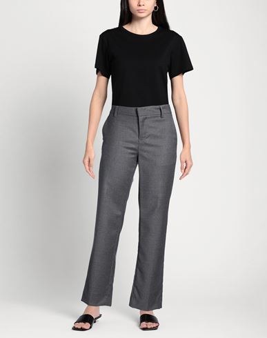 Woman Pants Grey Size 29 Virgin Wool, Elastane