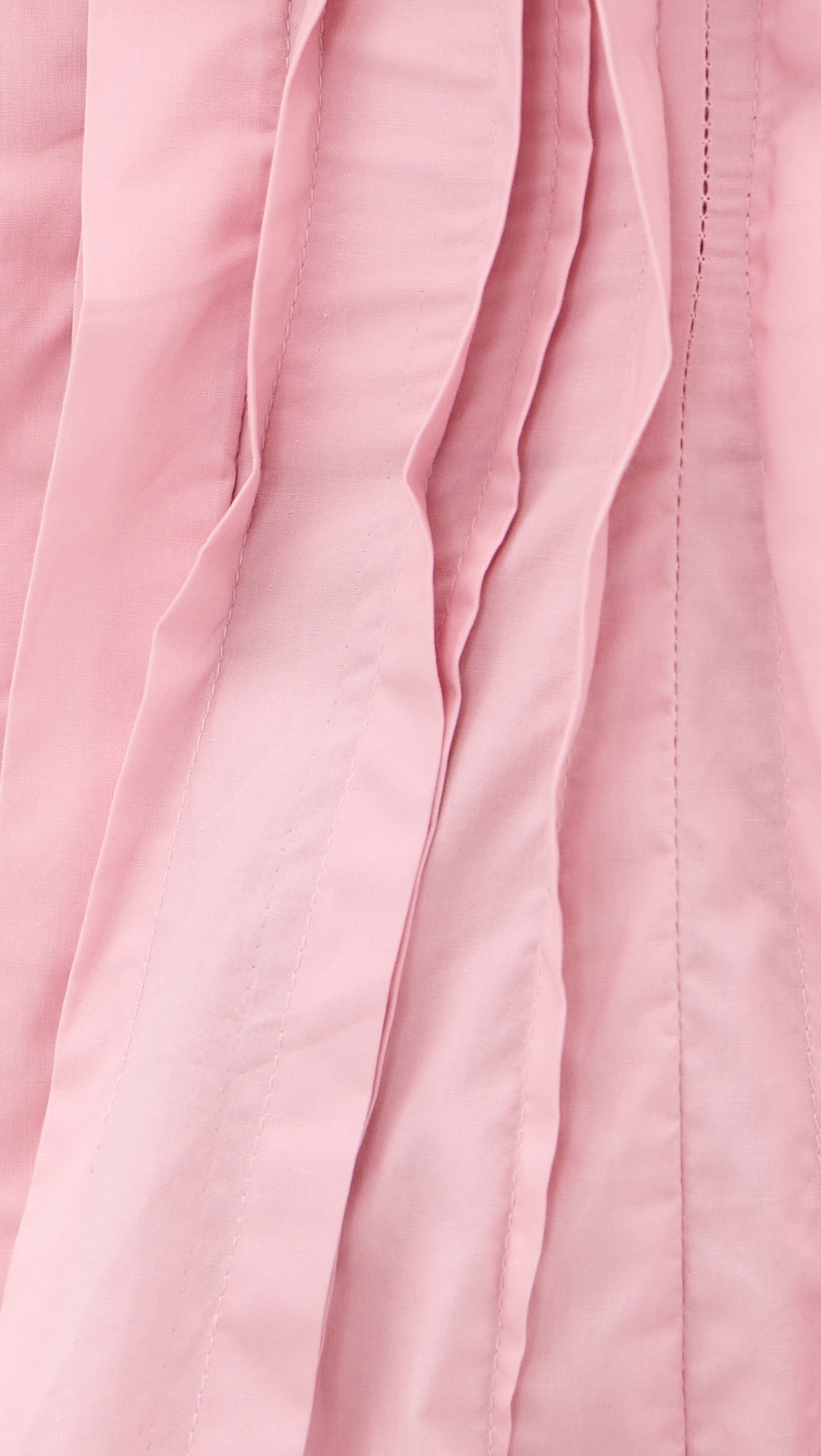 Cinched Pleated Mini Dress Pink