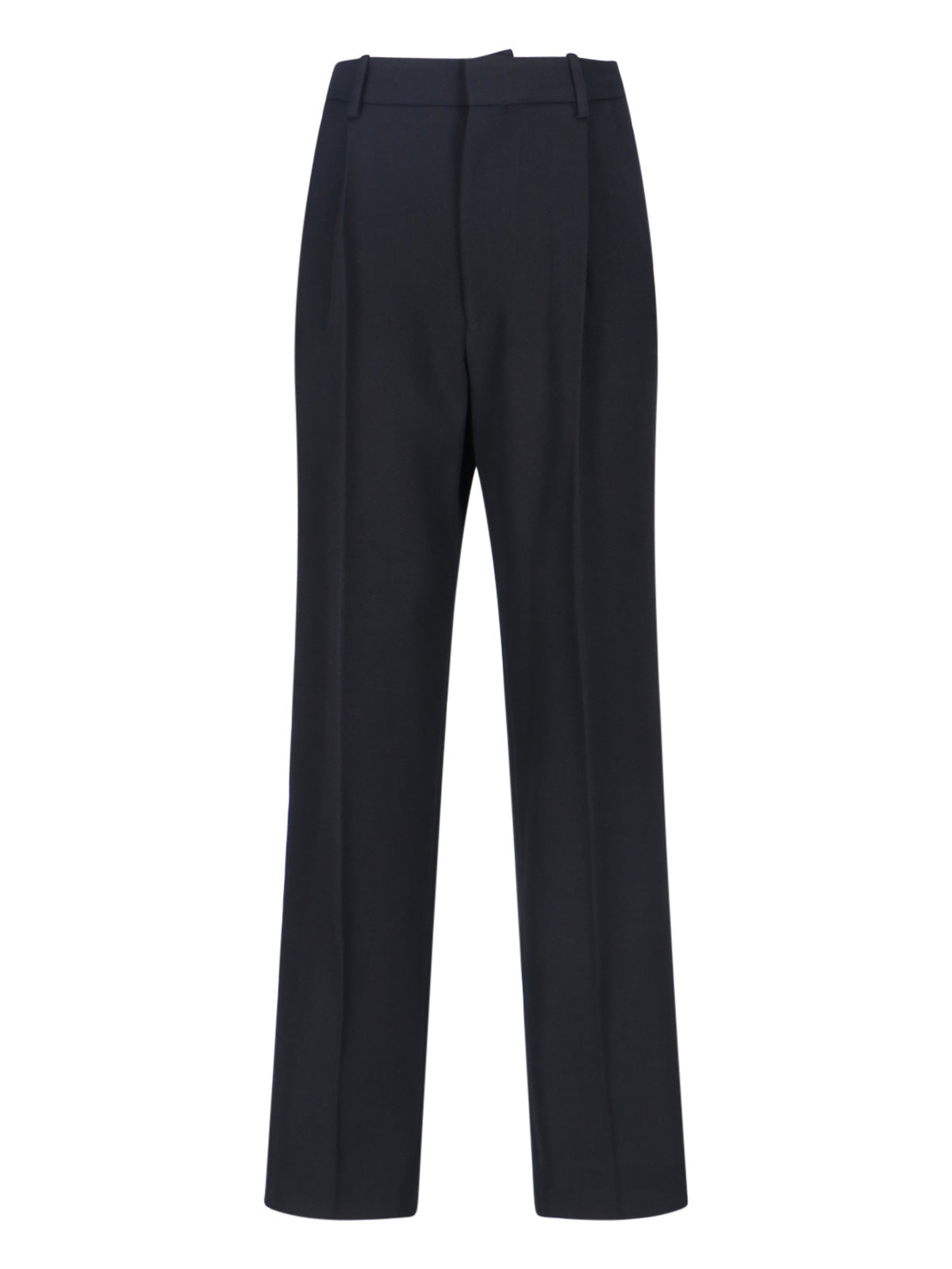 Tailored Virgin Wool Trousers for Women