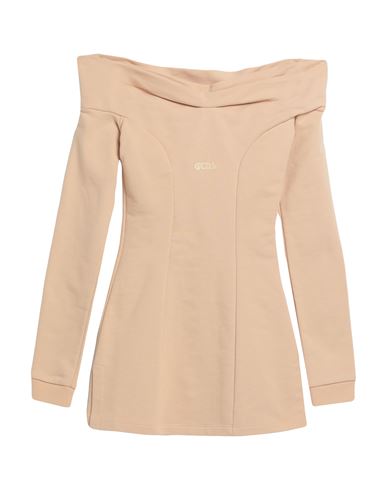 Woman Short dress Sand