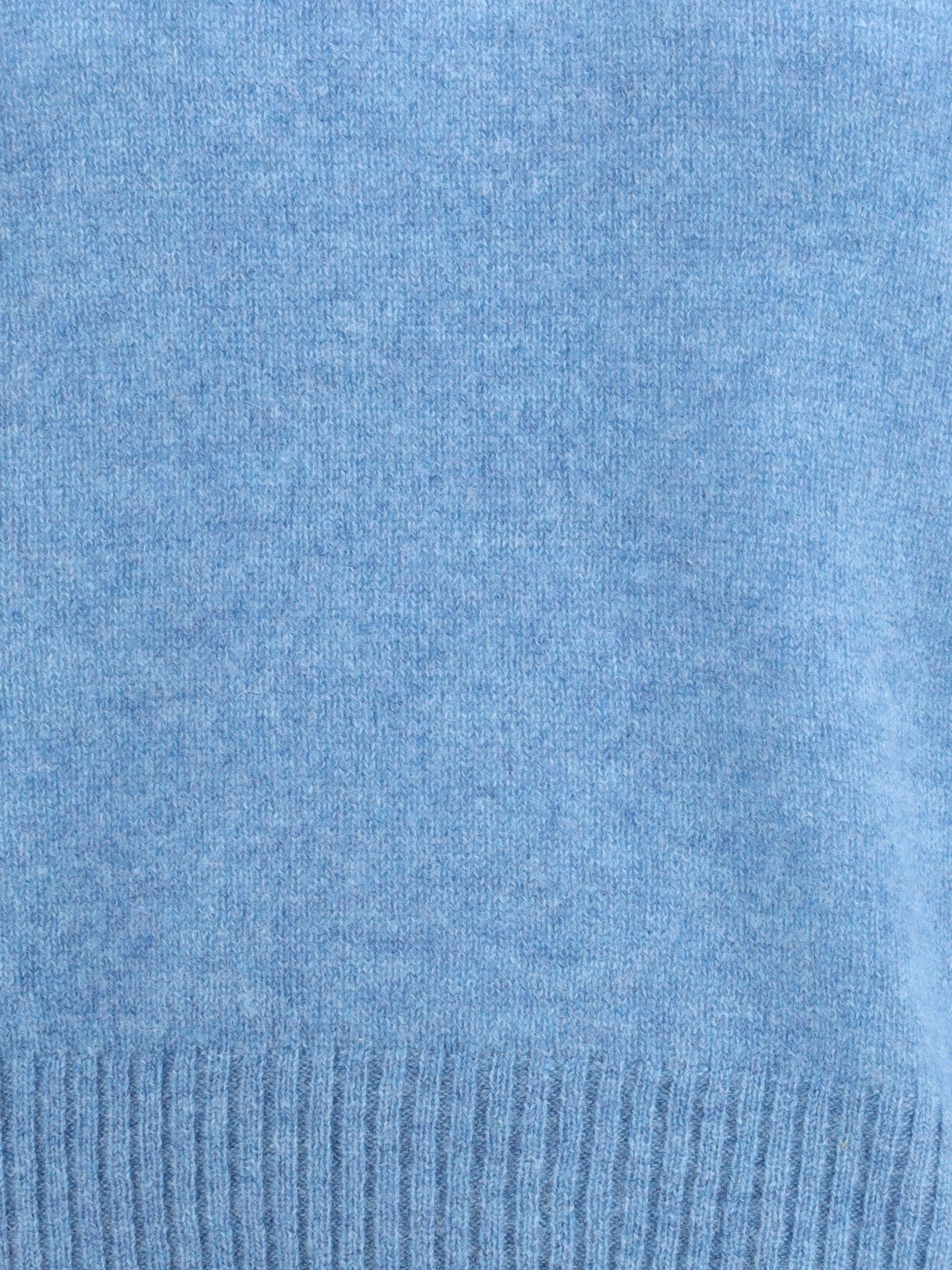 Crewneck Cashmere Sweater — Blue