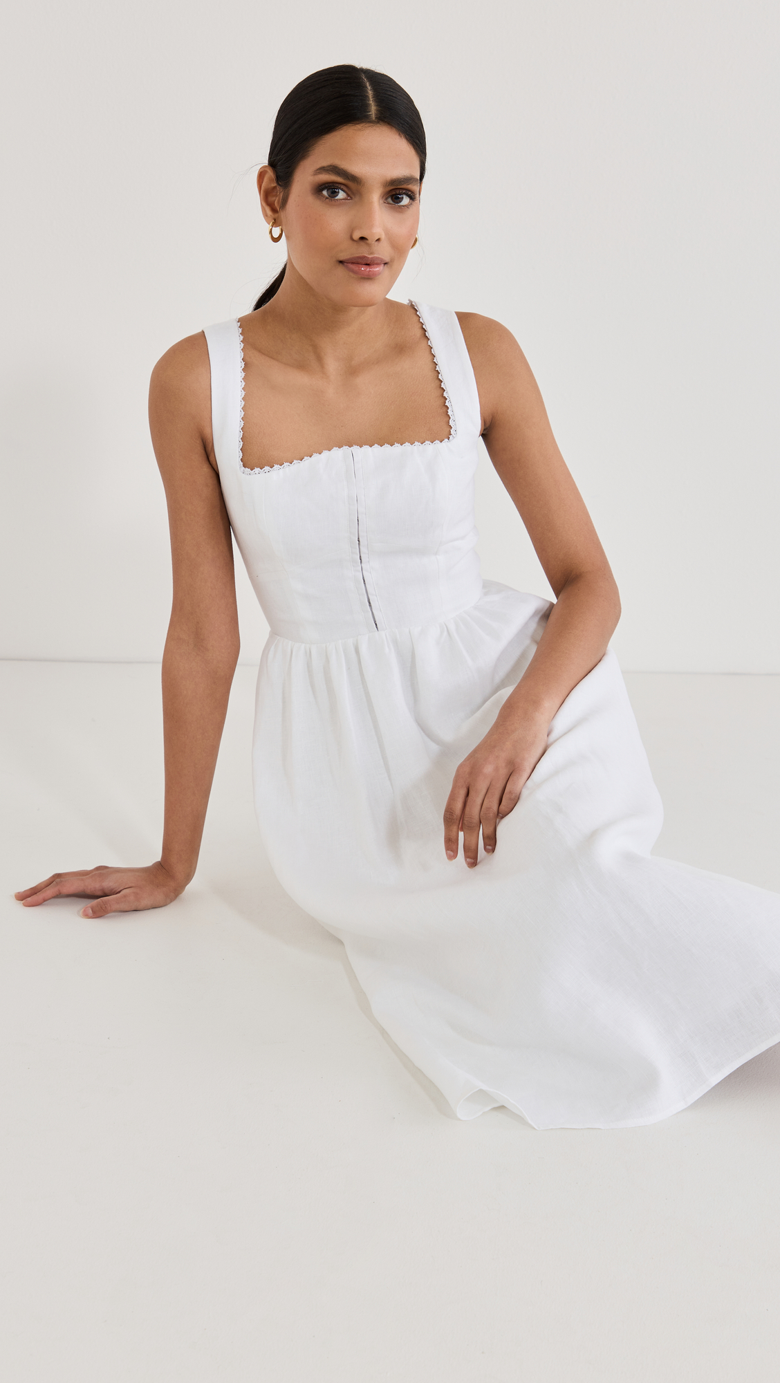 Tagliatelle Linen Dress