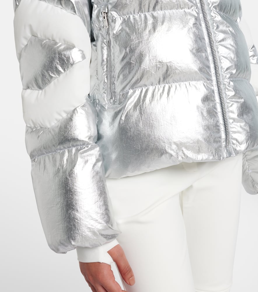 Charloy metallic ski jacket