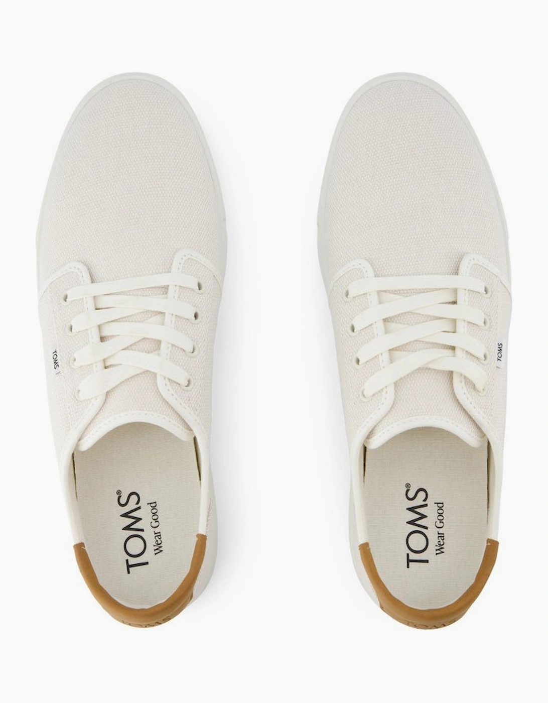 Toms Men's Carlo 2.0 Mens Canvas Trainers - White