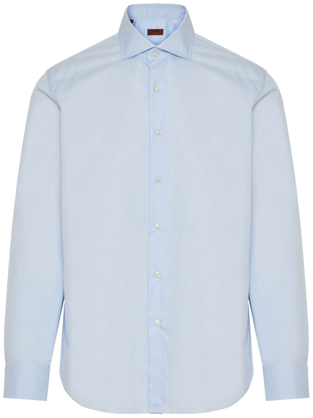 Cotton botton-up shirt - Blue