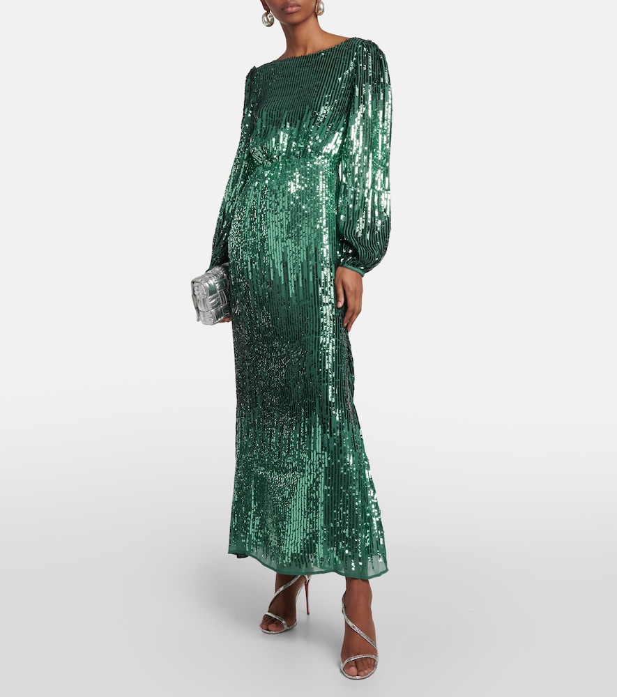Coco sequined maxi dress