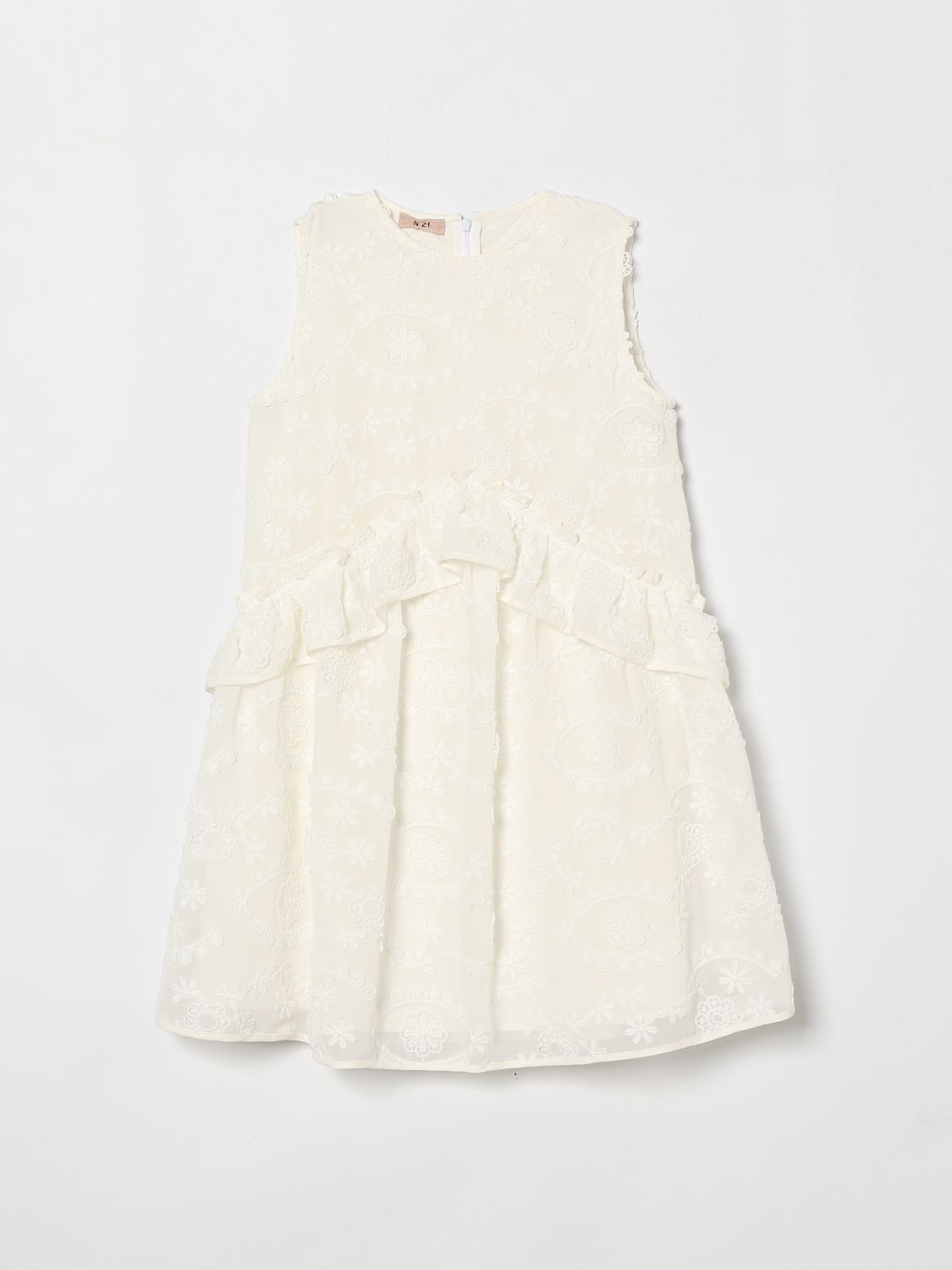 Dress Kids color White