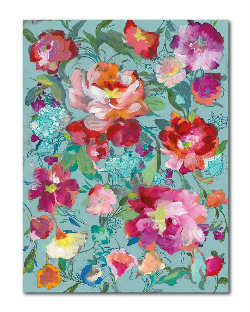 Wall Decor Bright Floral Medley Art Print