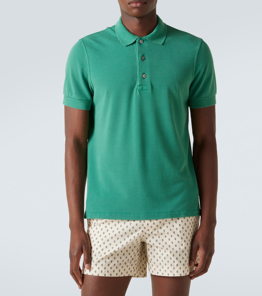 Piqué polo shirt
