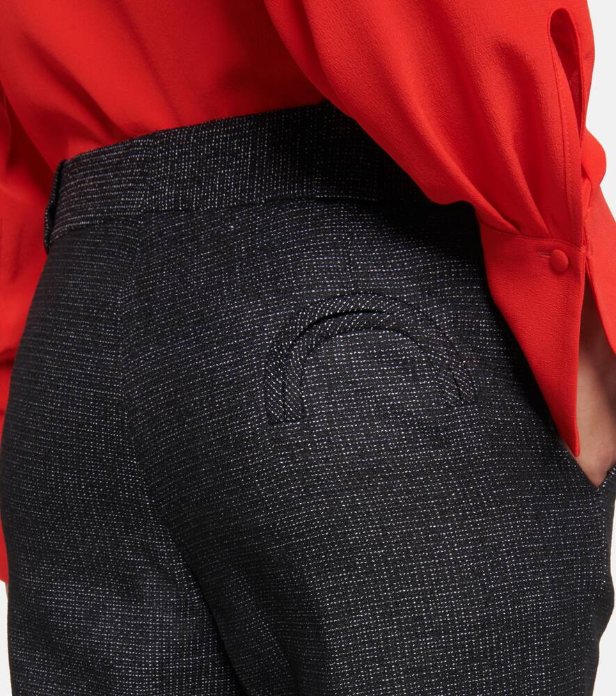 Blazé Milano Percheron high-rise wool-blend pants