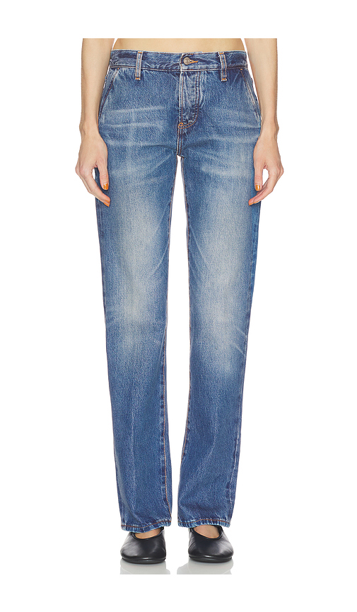 FRAME The Drop Trouser Jeans in Blue. 25. Also , 27, 28, 29, 30