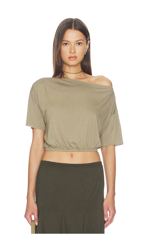 With Jean Mimi Top in Olive. - XS also in S