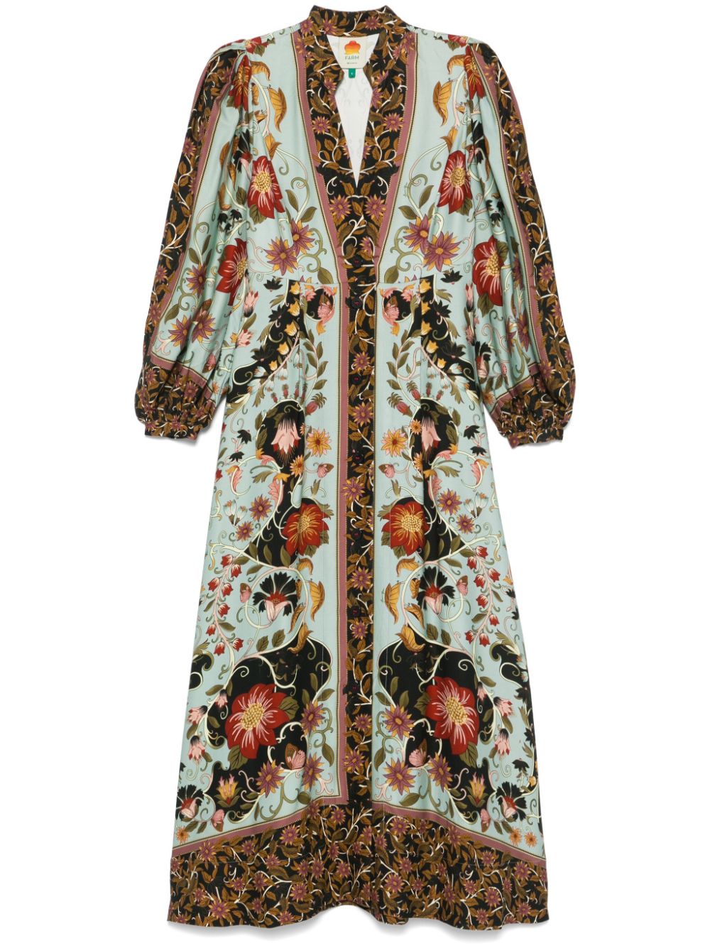 Flowing Beauty maxi dress - Blue