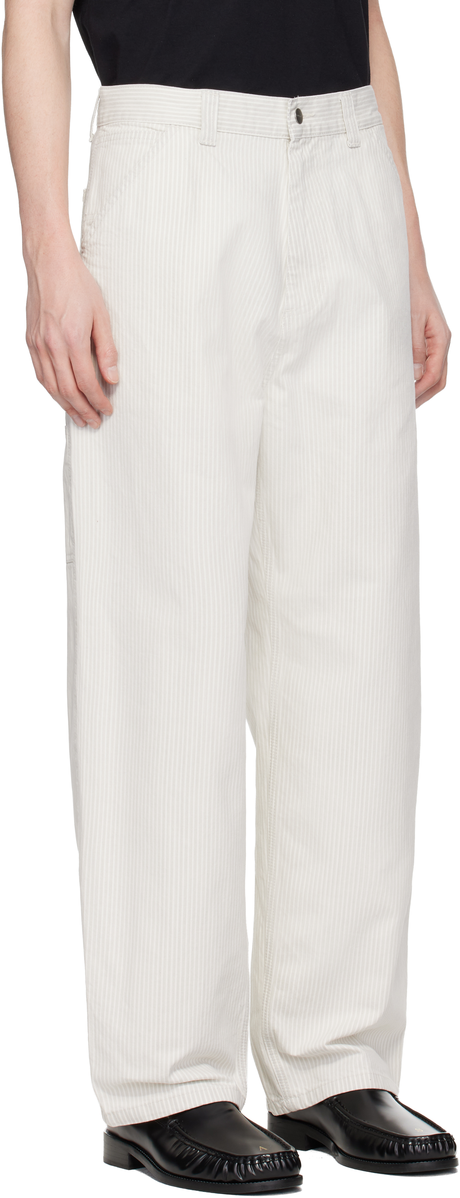 Off-White Mercer Stripe Single Knee Trousers