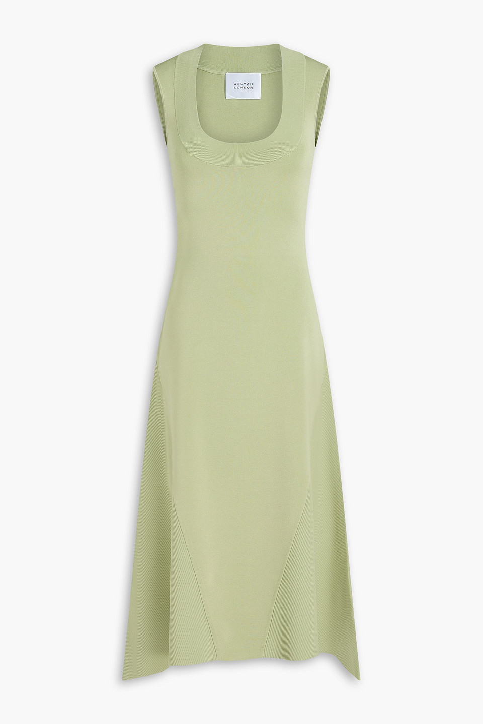 Claudia ponte midi dress - Green - L