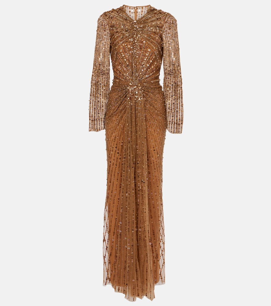 Anja embellished gown