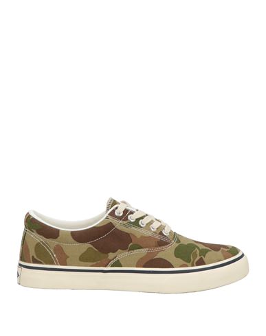 Man Sneakers Military green Size 6 Textile fibers