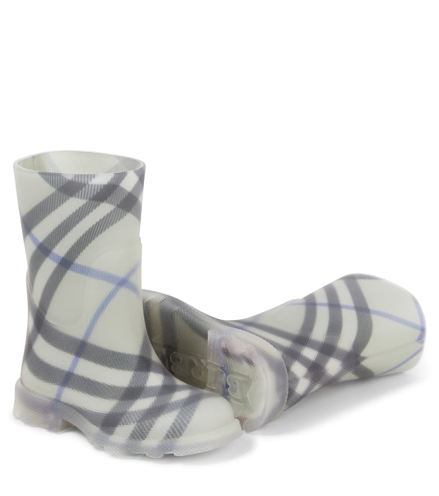 Burberry Kids Burberry Check rain boots