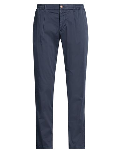 Man Pants Navy Size 29 Cotton, Elastane