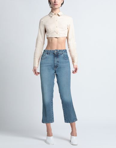 Woman Jeans Blue Size 31 Cotton