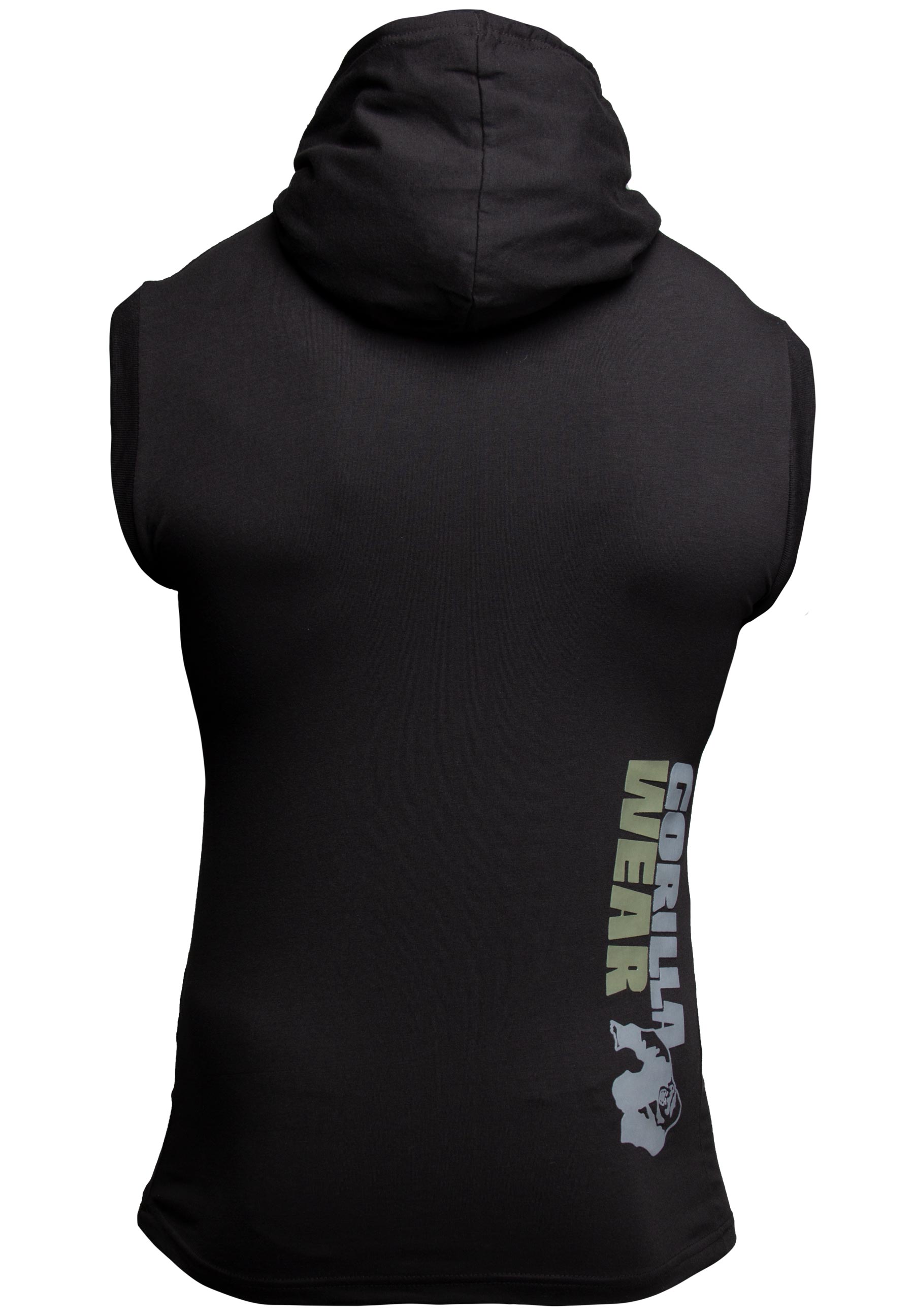 Melbourne S/L Hooded T-shirt - Black