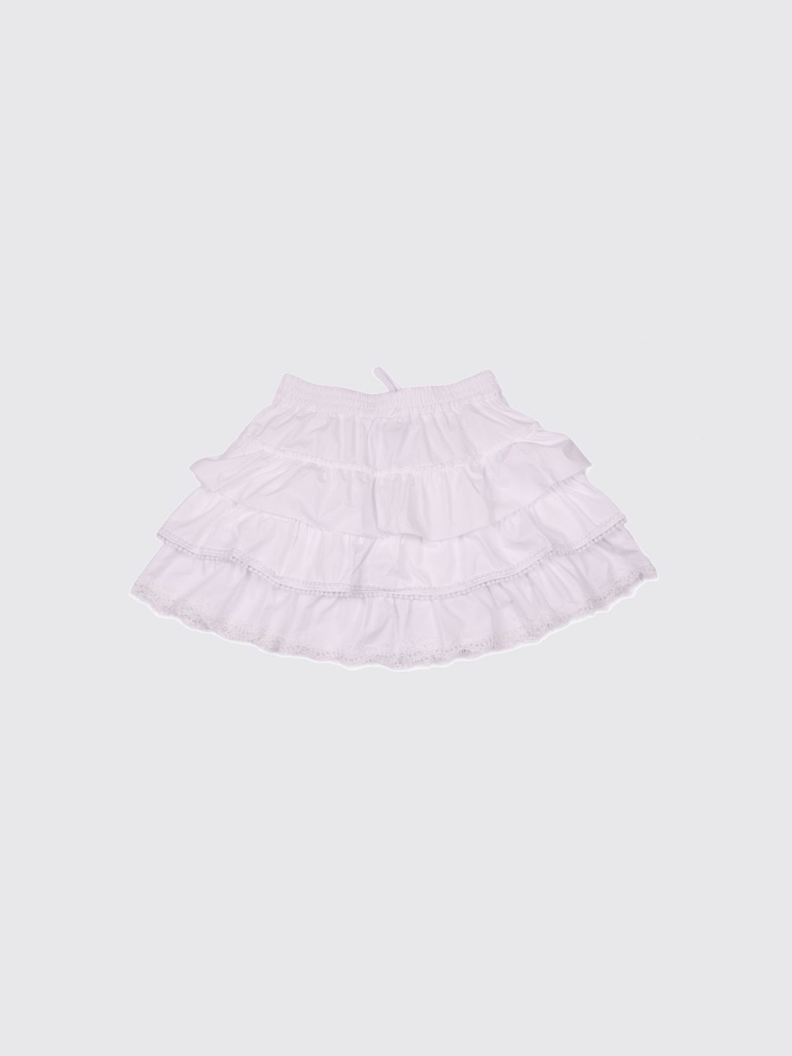 Skirt Kids color White