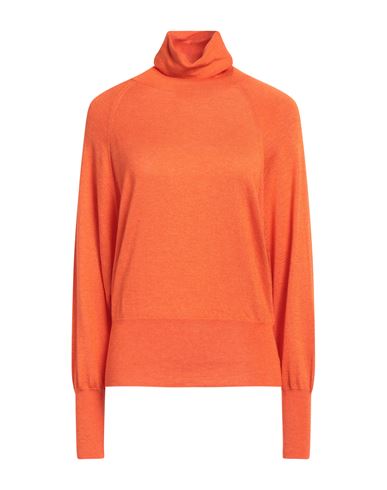 Woman Turtleneck Orange