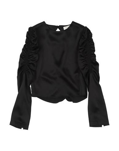 Les Coyotes De Paris Kid Girl Top Black Size 16 Viscose, Polyester