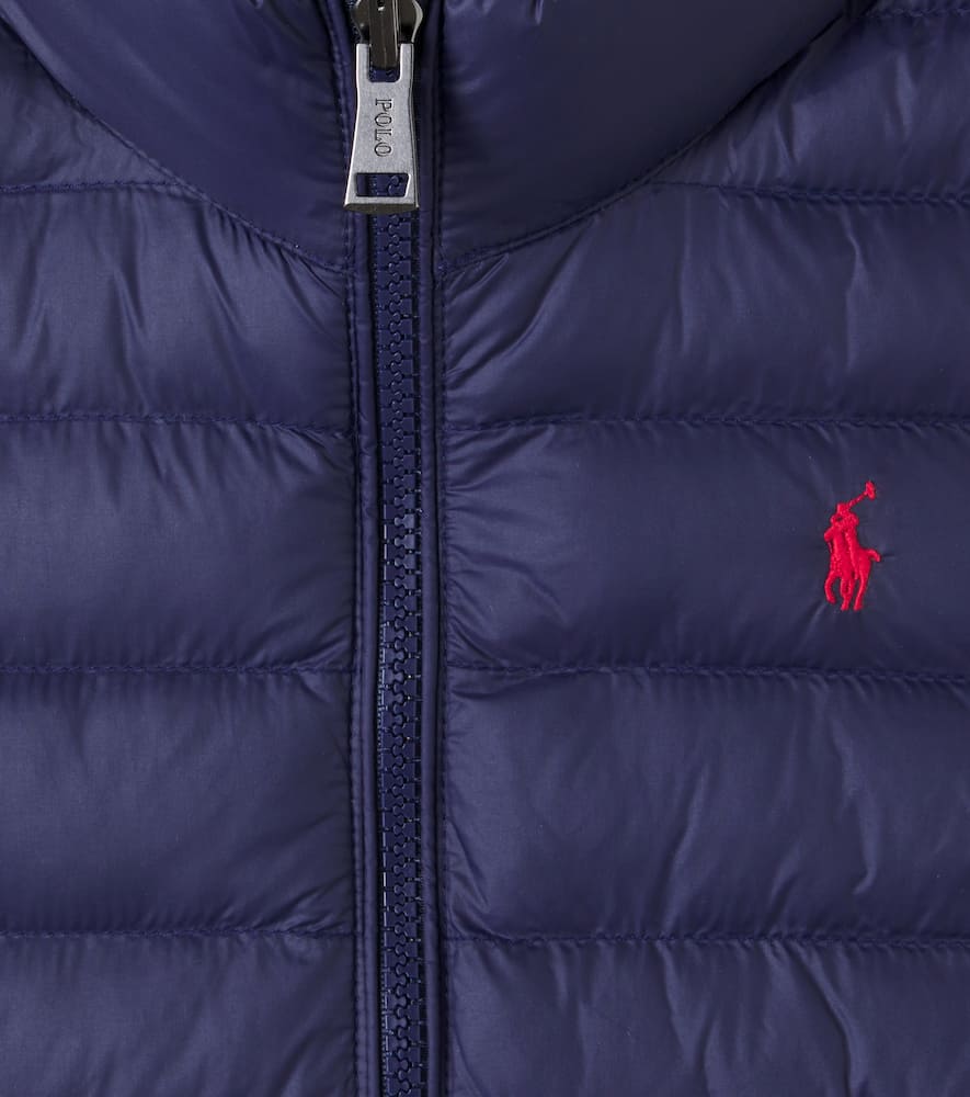 Quilted puffer vest
