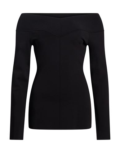 Woman Sweater Black Size L Viscose, Polyester, Polyamide, Elastane