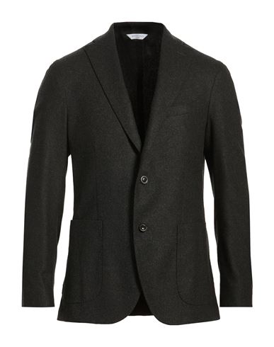 Man Blazer Charcoal Size 36 Virgin Wool, Polyester, Elastane