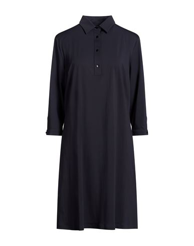Woman Midi dress Midnight blue Size 8 Polyamide, Elastane